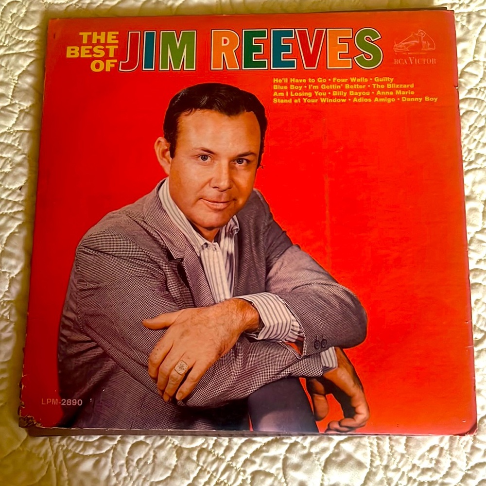 The Best of Jim Reeves vinyl album 💿 Good Condition